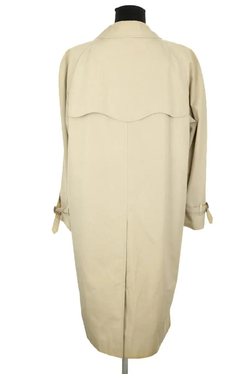 Trench-coat Burberry Beige en Synthétique