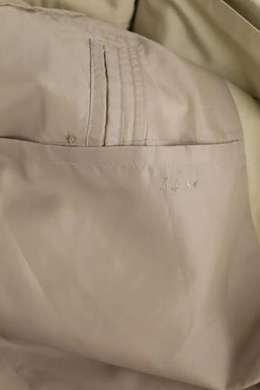 Trench-coat Burberry Beige en Synthétique