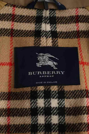 Trench-coat Burberry Camel en Coton