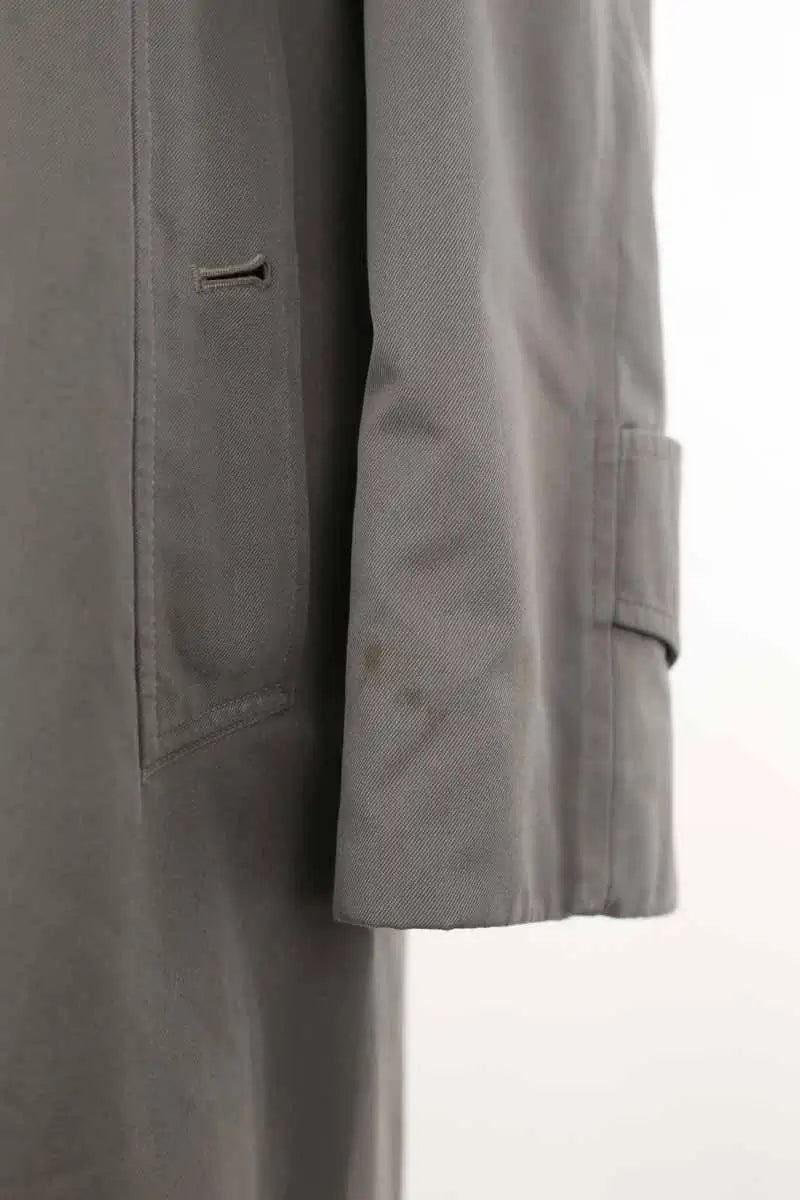 Trench-coat Burberry Gris en Coton