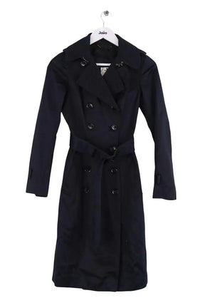 Trench-coat Burberry Marine en Coton, taille S - Seconde Main