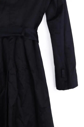Trench-coat Burberry Marine en Coton