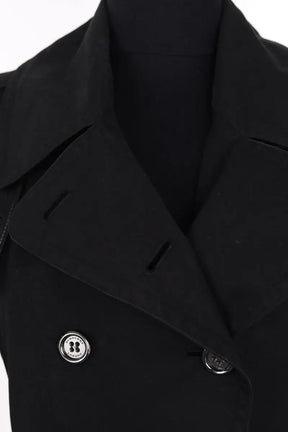 Trench-coat Burberry Noir en Coton