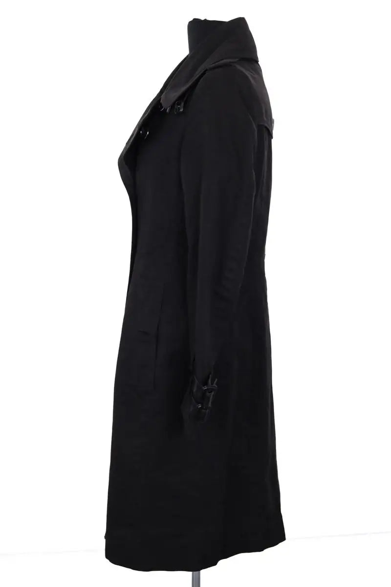 Trench-coat Burberry Noir en Coton