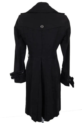 Trench-coat Burberry Noir en Coton
