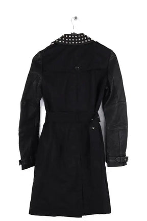Trench-coat Burberry Noir en Coton