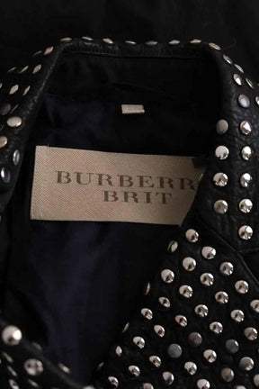 Trench-coat Burberry Noir en Coton