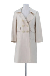 Trench-coat Chloé Beige en Soie, taille M - Seconde Main