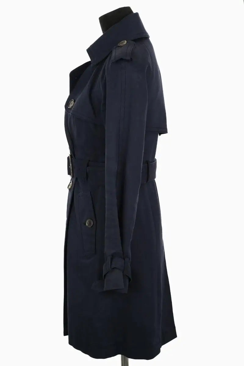 Trench-coat Club Monaco Marine en Coton