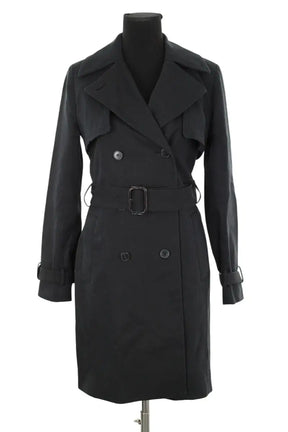 Trench-coat Club Monaco Noir en Coton, taille S - Seconde Main