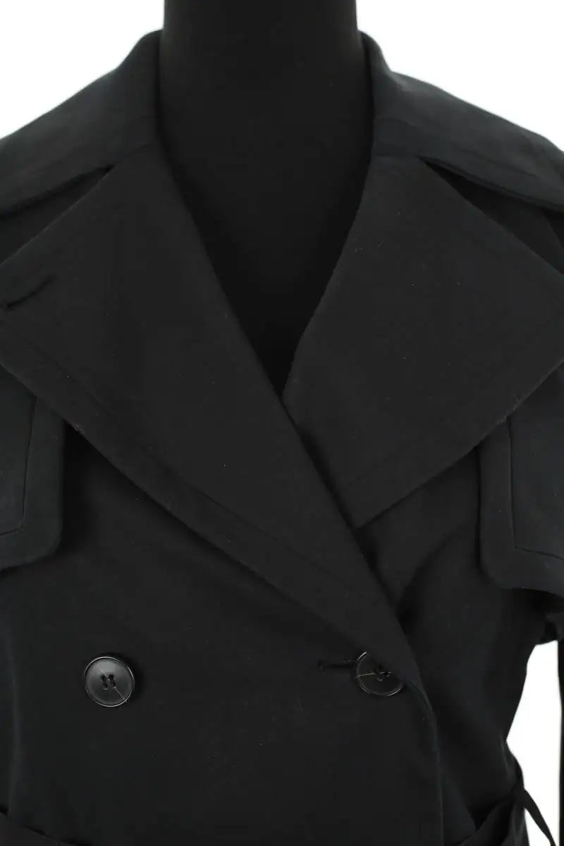 Trench-coat Club Monaco Noir en Coton