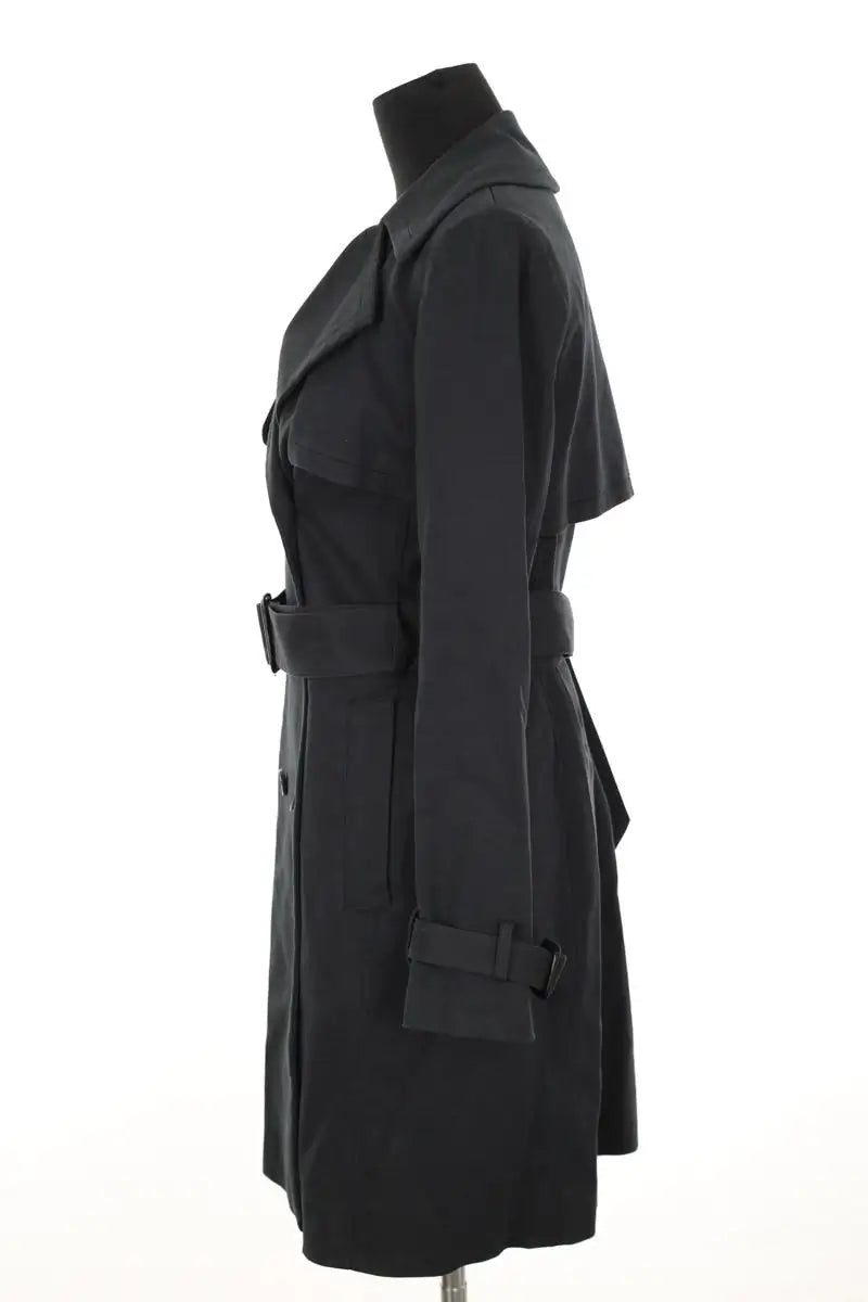 Trench-coat Club Monaco Noir en Coton