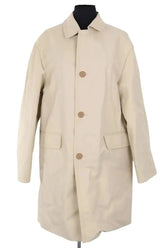 Trench-coat Fendi Beige en Synthétique, taille XL - Seconde Main