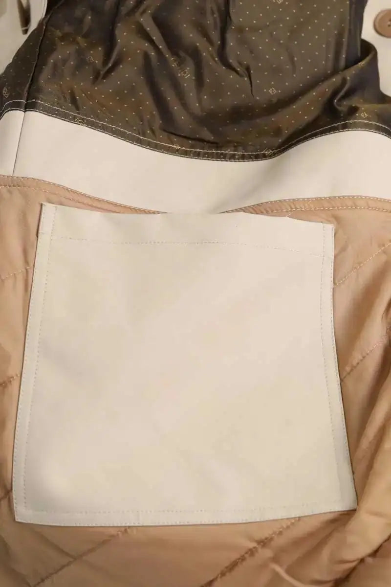 Trench-coat Fendi Beige en Synthétique