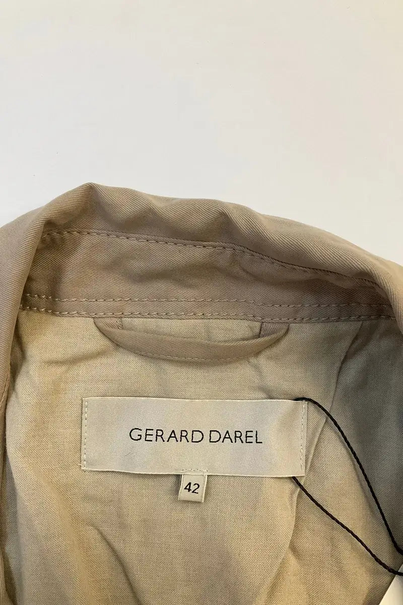 Trench-coat Gerard Darel Beige en Coton