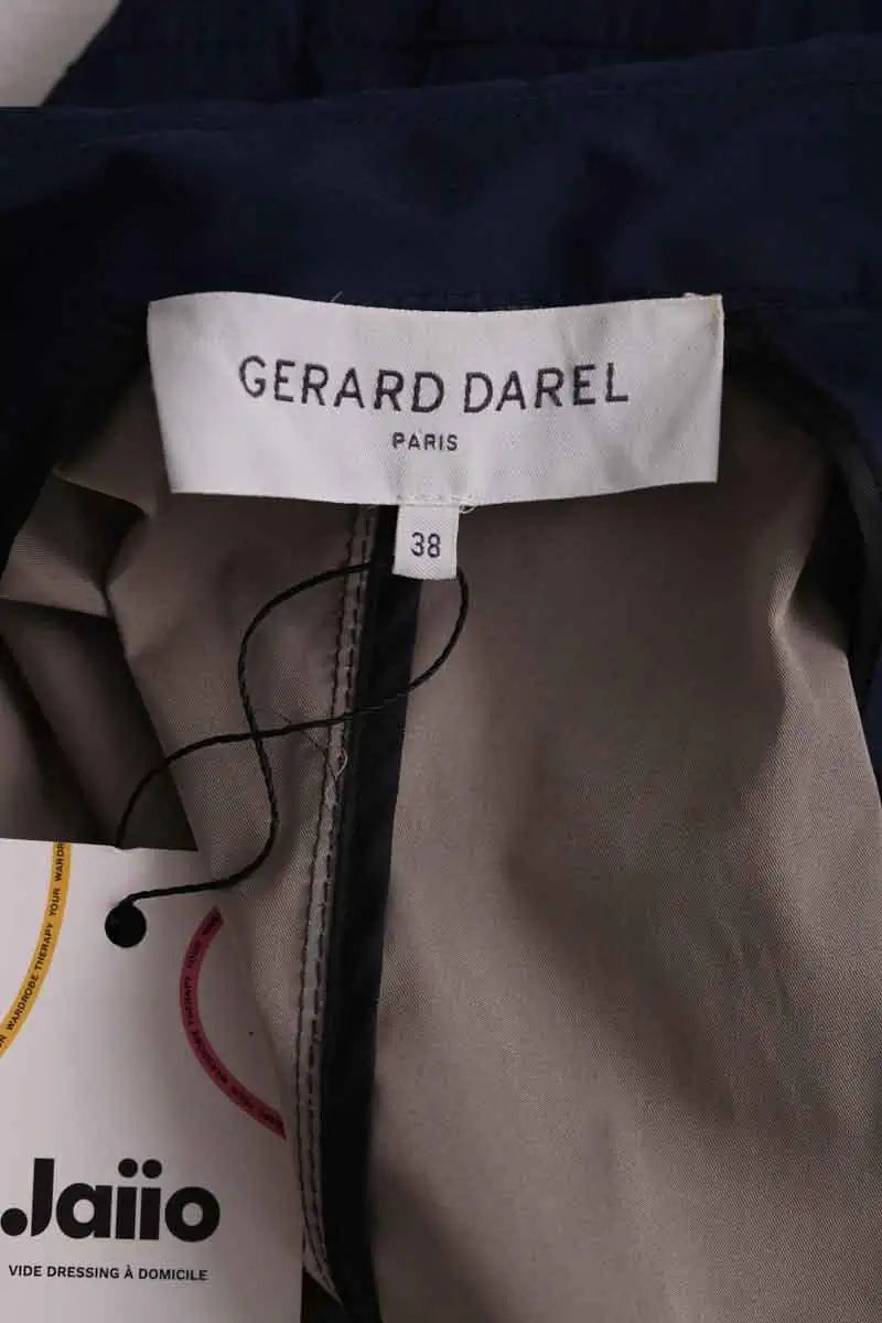 Trench-coat Gerard Darel Marine en Synthétique