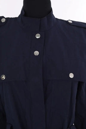 Trench-coat Gestuz Marine en Coton