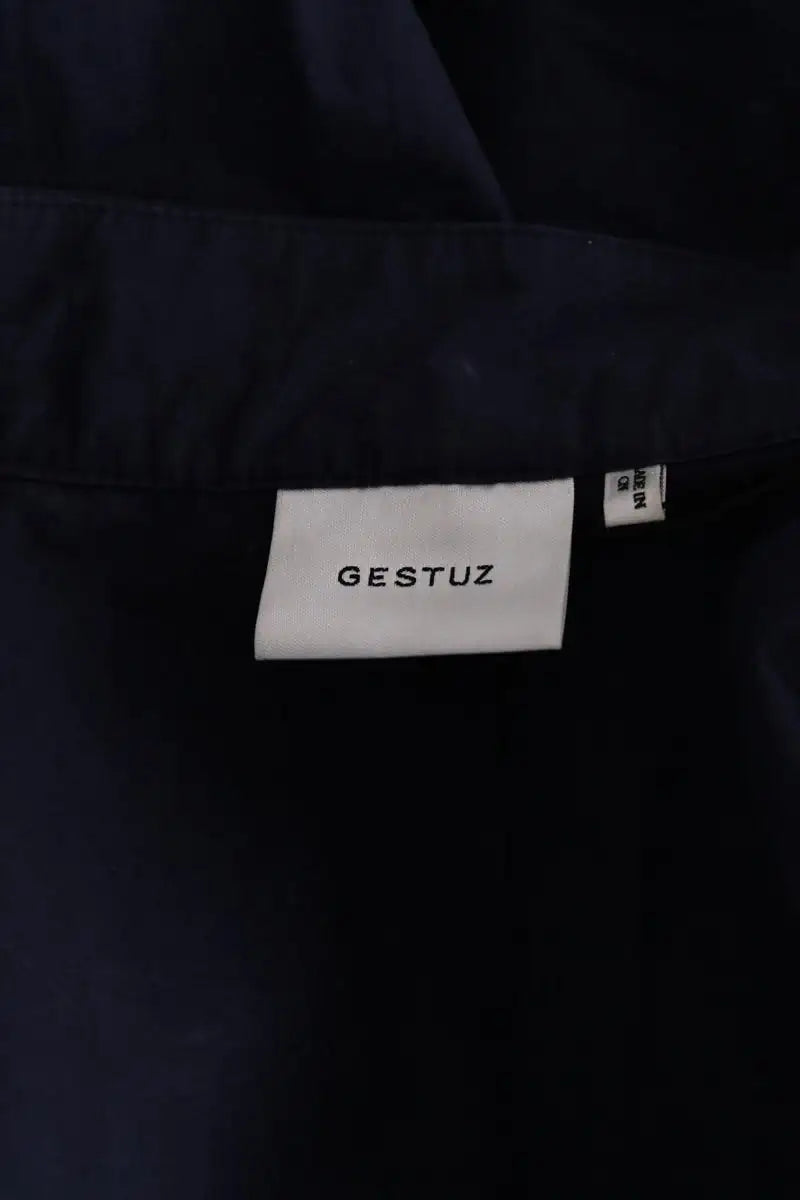 Trench-coat Gestuz Marine en Coton