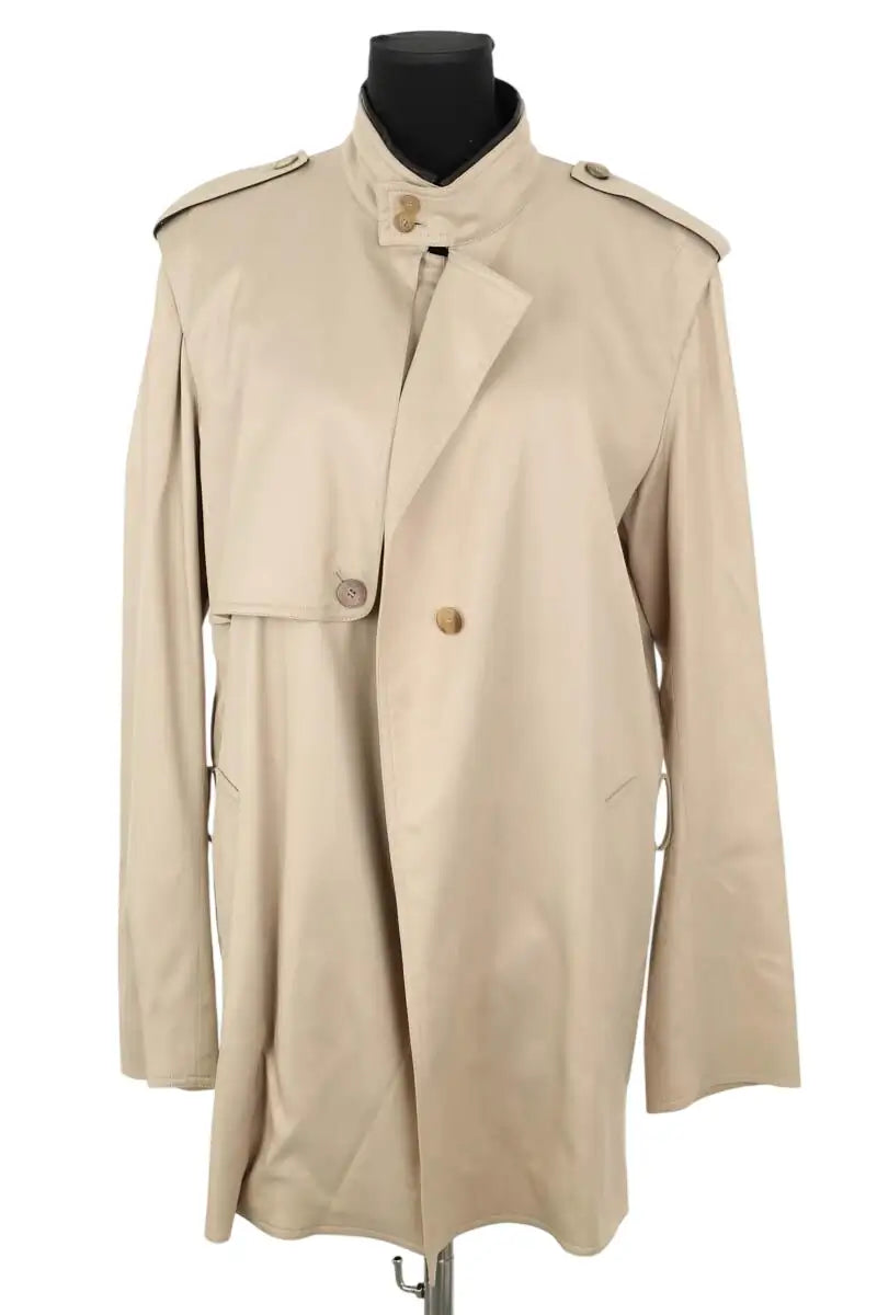 Trench-coat Givenchy Beige en Synthétique, taille S - Seconde Main