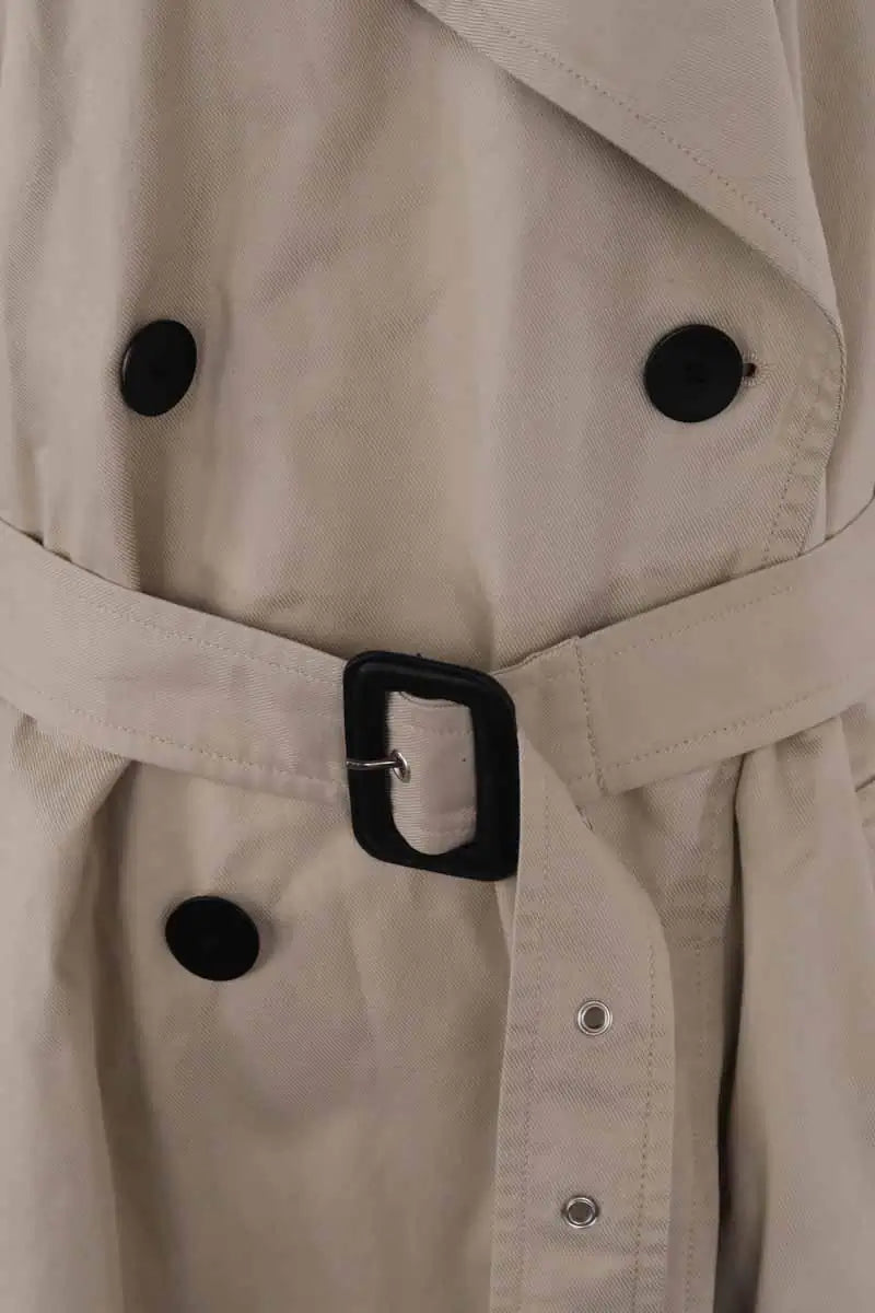 Trench-coat Iro Beige en Coton