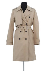 Trench-coat Louis Vuitton Beige en Coton, taille S - Seconde Main