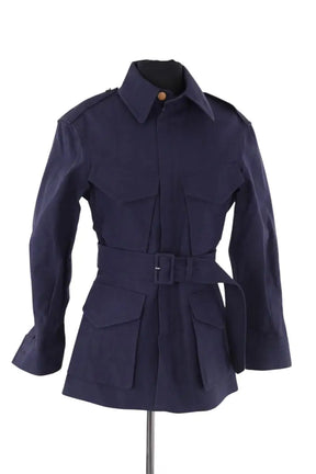 Trench-coat Louis Vuitton Bleu en Coton, taille S - Seconde Main