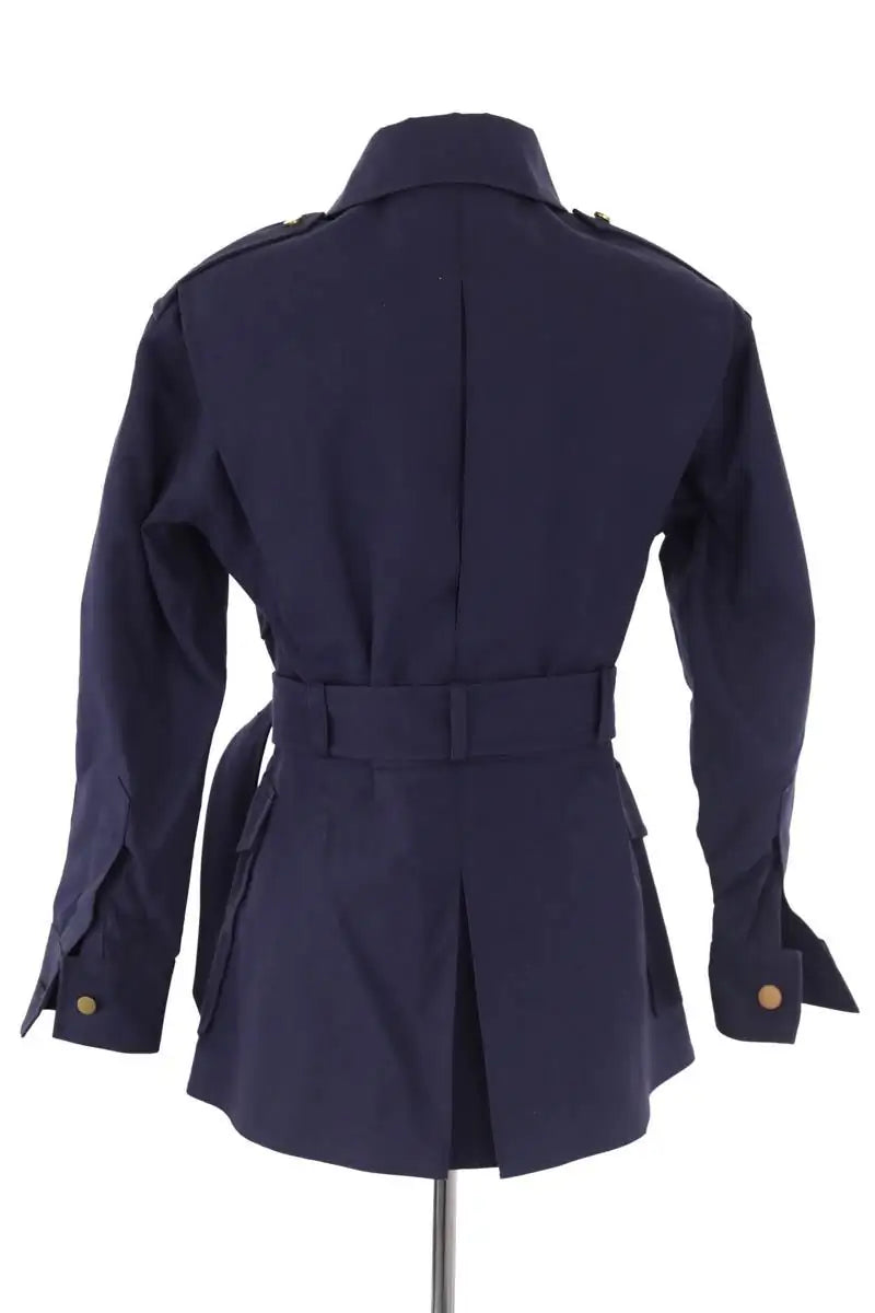 Trench-coat Louis Vuitton Bleu en Coton