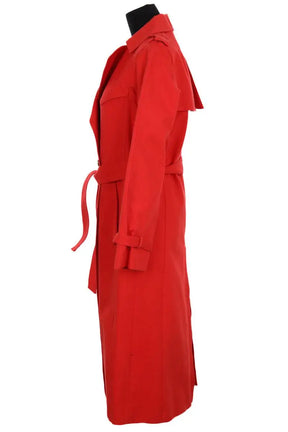 Trench-coat Maje Rouge en Coton