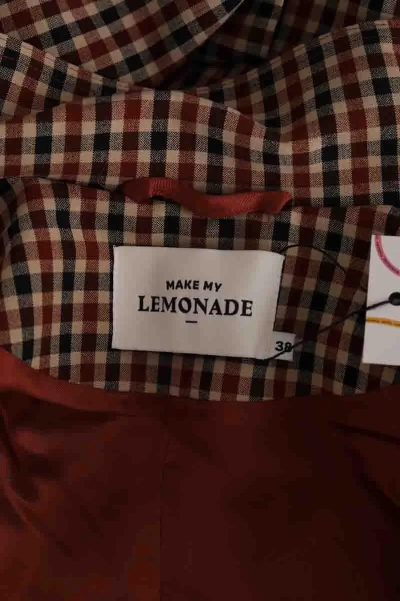 Trench-coat Make My Lemonade Raoul Marron en Synthétique