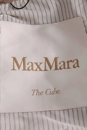 Trench-coat Max Mara Beige en Coton