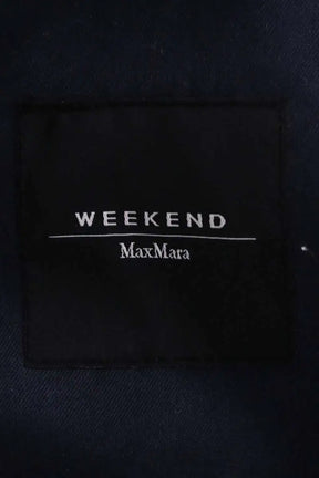 Trench-coat Max Mara Bleu en Coton