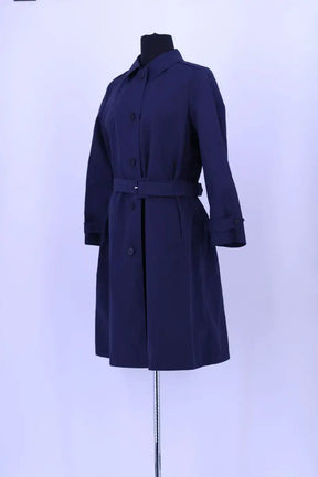 Trench-coat Prada Bleu en Coton