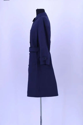 Trench-coat Prada Bleu en Coton