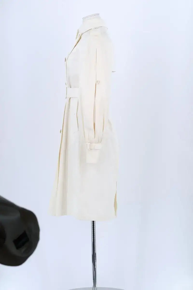 Trench-coat Red Valentino Ecru en Coton