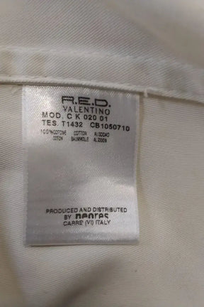 Trench-coat Red Valentino Ecru en Coton
