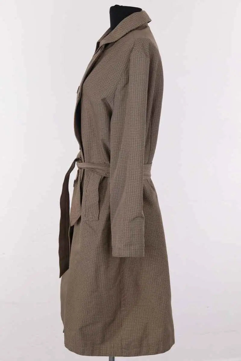 Trench-coat Rodier Marron en Synthétique