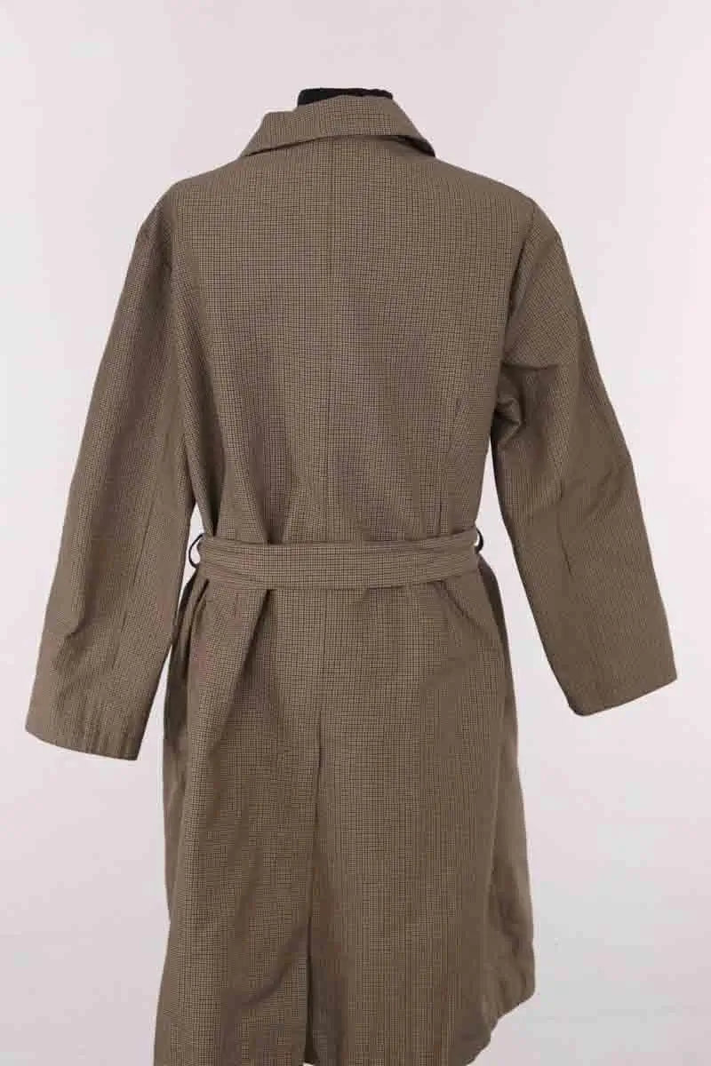 Trench-coat Rodier Marron en Synthétique