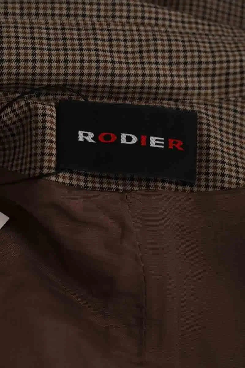 Trench-coat Rodier Marron en Synthétique
