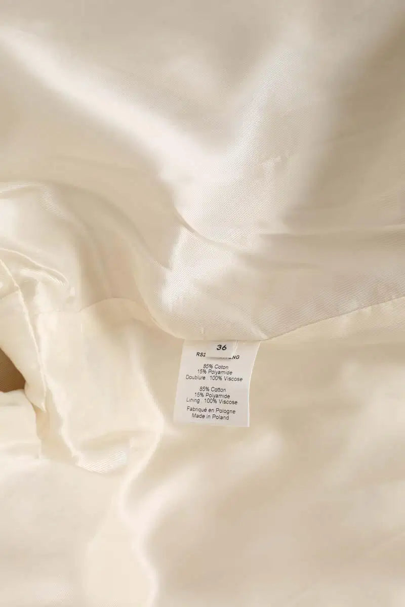 Trench-coat Roseanna Beige en Coton