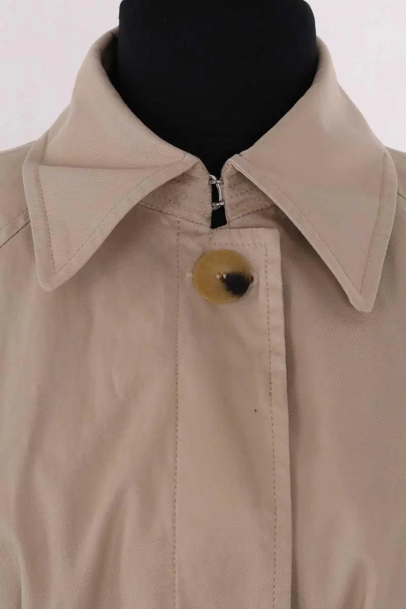 Trench-coat Sandro Beige en Coton