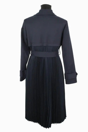 Trench-coat Sandro Bleu en Polyester