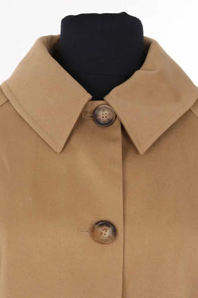 Trench-coat Sézane Camel en Coton