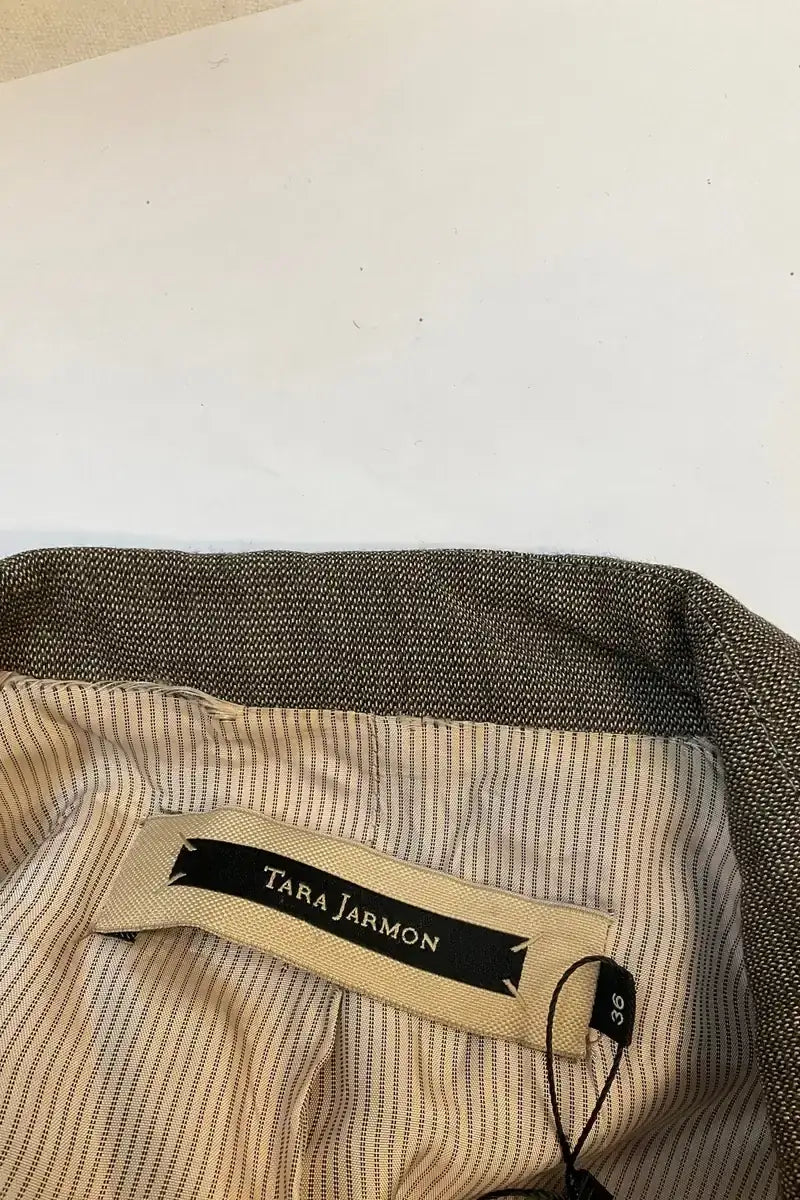 Trench-coat Tara Jarmon Marron en Laine