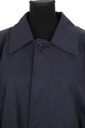 Trench-coat The Frankie Shop Emden padded overcoat Bleu en Coton