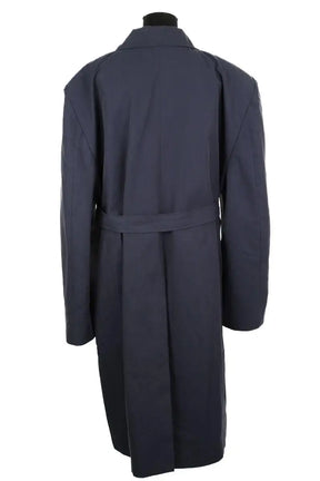 Trench-coat The Frankie Shop Emden padded overcoat Bleu en Coton