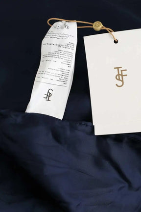Trench-coat The Frankie Shop Emden padded overcoat Bleu en Coton