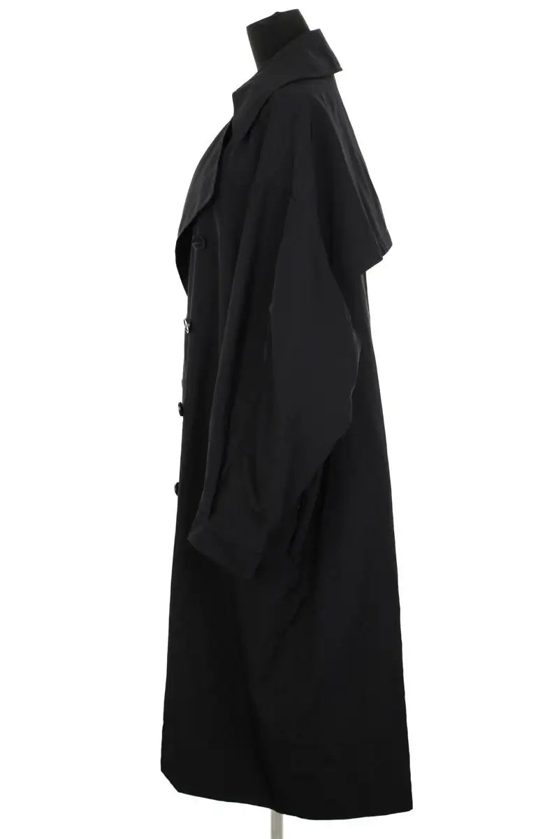 Trench-coat The Frankie Shop Noir en Polyamide