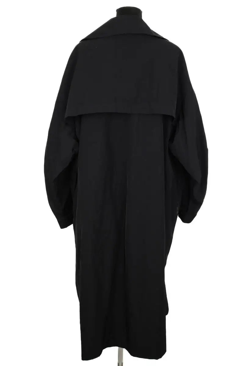 Trench-coat The Frankie Shop Noir en Polyamide