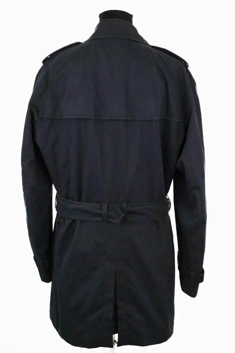 Trench Hugo Boss Bleu en Synthétique
