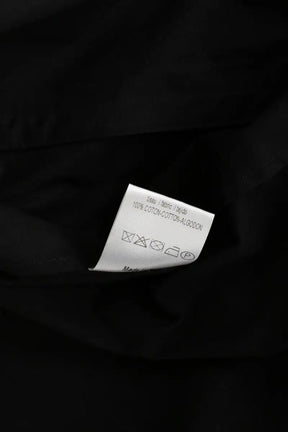 Trench Sandro Noir en Coton